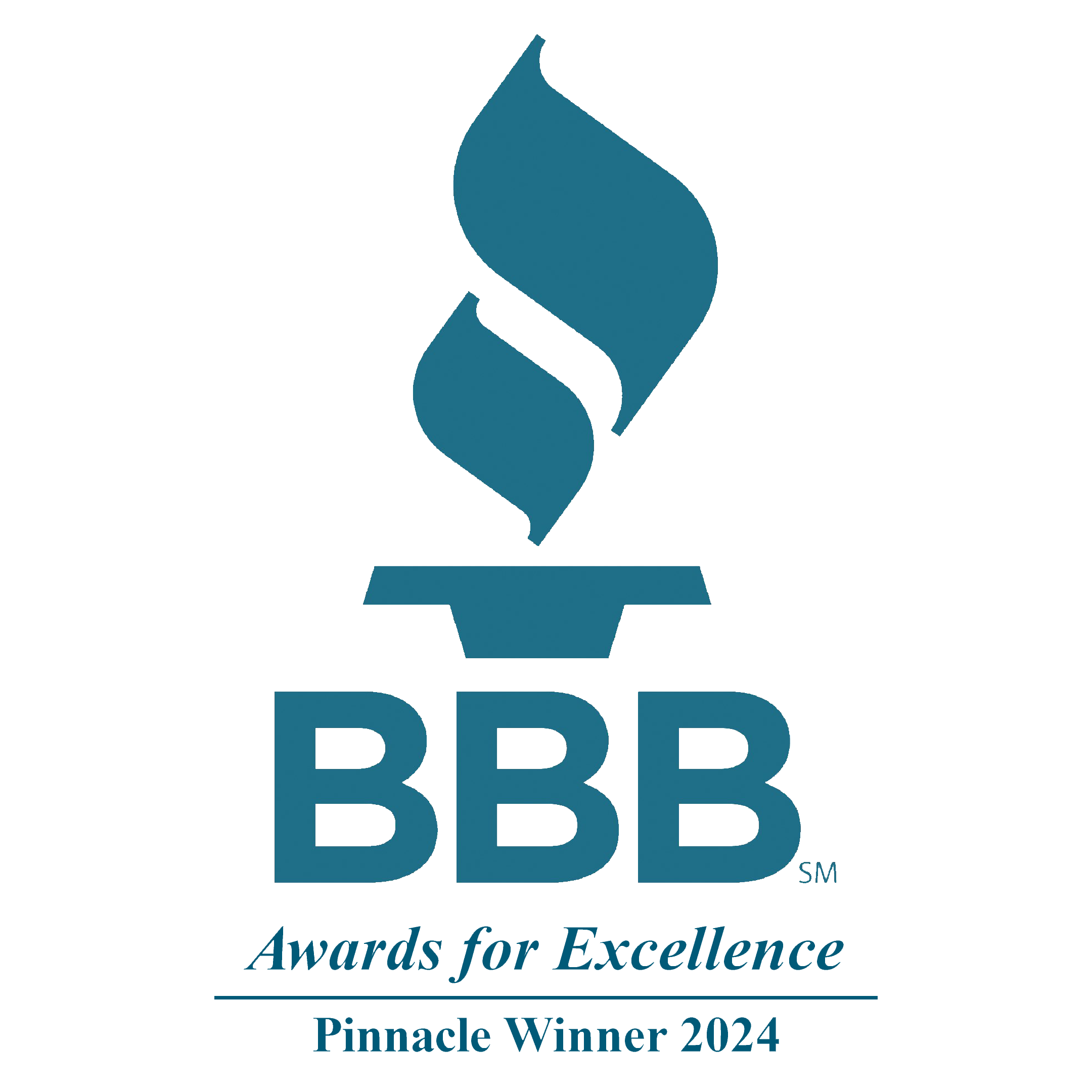 BBB 2024 Pinnacle Award logo